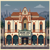 The Masonic Lodge at Hollywood Forever